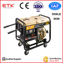 5kw Home-Use Open Type Diesel Electric Generator